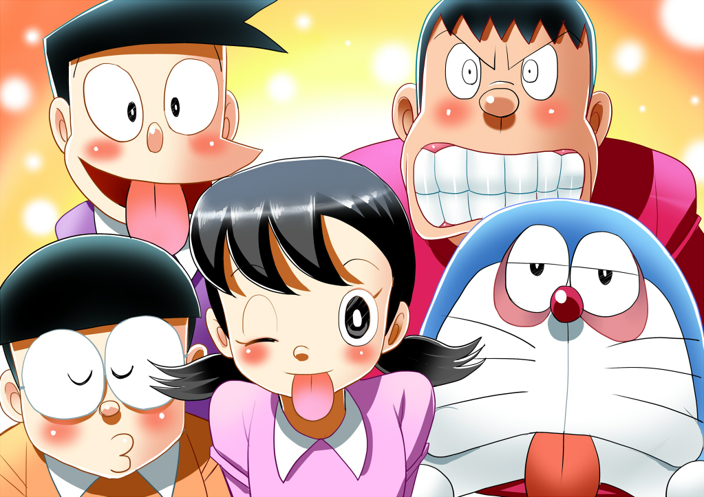 Gambar Doraemon Dan  Kawan  kawan  Gambar C