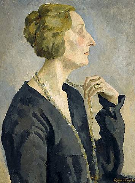 Roger Fry - Retrato de Edith Sitwell - 1918