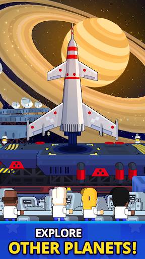  is a unique tycoon game where you bring the best talents to work on your spaceship factor Rocket Star Mod Apk [Money]