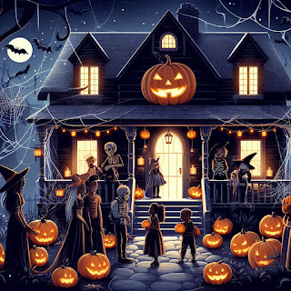 Fiaba: La Strega Zaffiria e la Notte Magica di Halloween