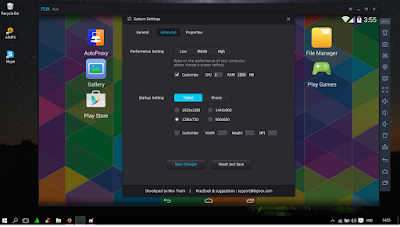Nox App Player Emulator Android 6.0.5.3 Terbaru Gratis For PC