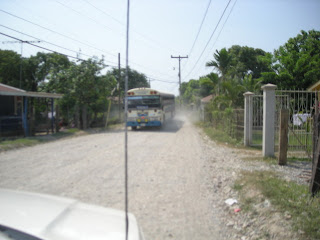 bus, El Porvenir, Honduras