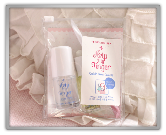 KPOPTOWN Etude House Haul Review kpop etude house beauty blog blogger Help My Finger Cuticle Salon Care Kit