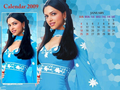 Deepika Padukone Calendar