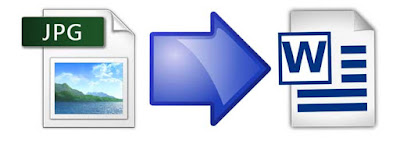 Two ways to convert JPG file into Word format