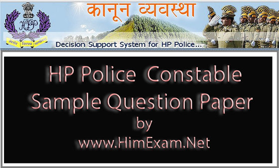 HP Police Constable Sample 