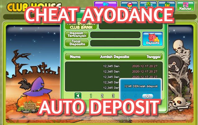 Cheat AyoDance Auto Deposit 6220