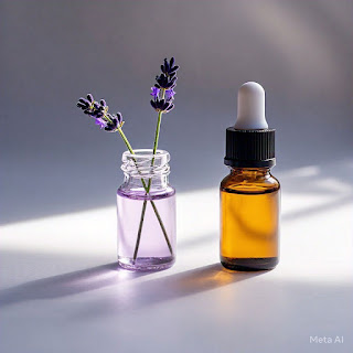 minyak esensial seperti lavender atau tea tree oil