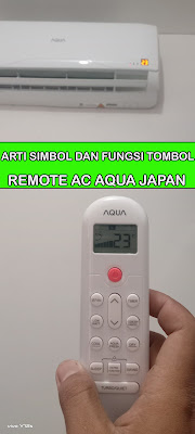 arti simbol remote ac aqua