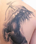 Best Black And WhiteSagittarius Tattoos (best black and white sagittarius tattoo)