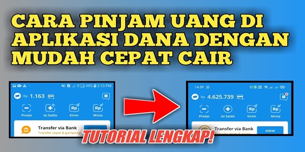 Cara Mudah Pinjam Uang di Aplikasi Dana