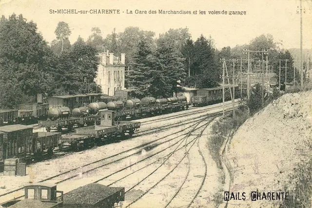 Charente ligne de l'Etat Gare Saint-Michel