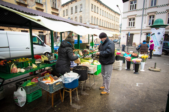 Mercato di Plac Nowy-Cracovia