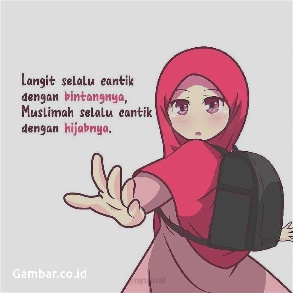 Foto Animasi Muslimah Lucu Terbaru Galeri Kartun