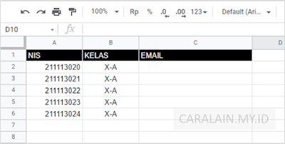 Menggabungkan Data Menggunakan Concatenate - CaraLain.My.Id