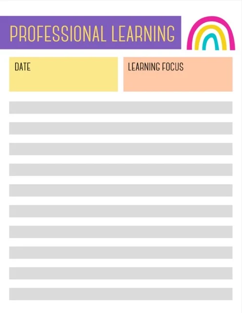 Teacher's Planner