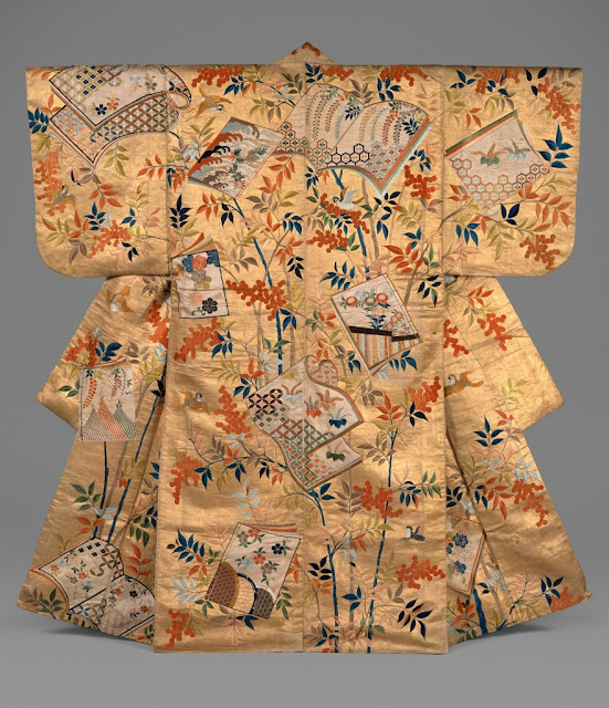 Embroidered Noh costume, second half of the 18th century