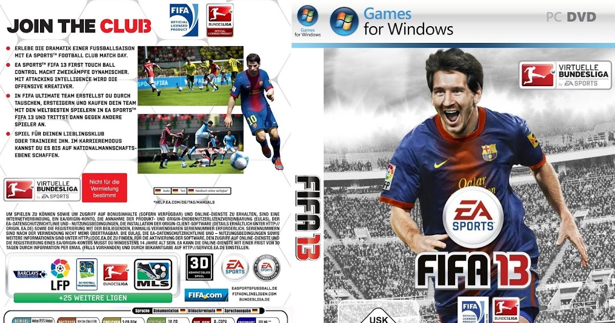 FIFA PC GAME: FIFA 2013 PC Full Version Download