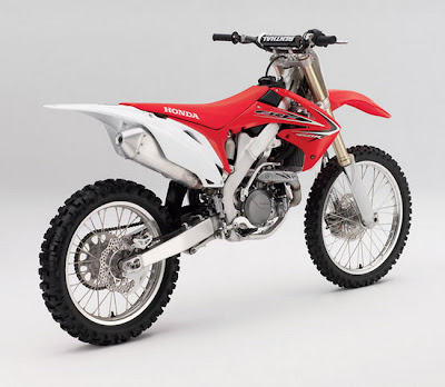 2011 Honda CRF450R red