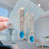 Aquamarine earrings