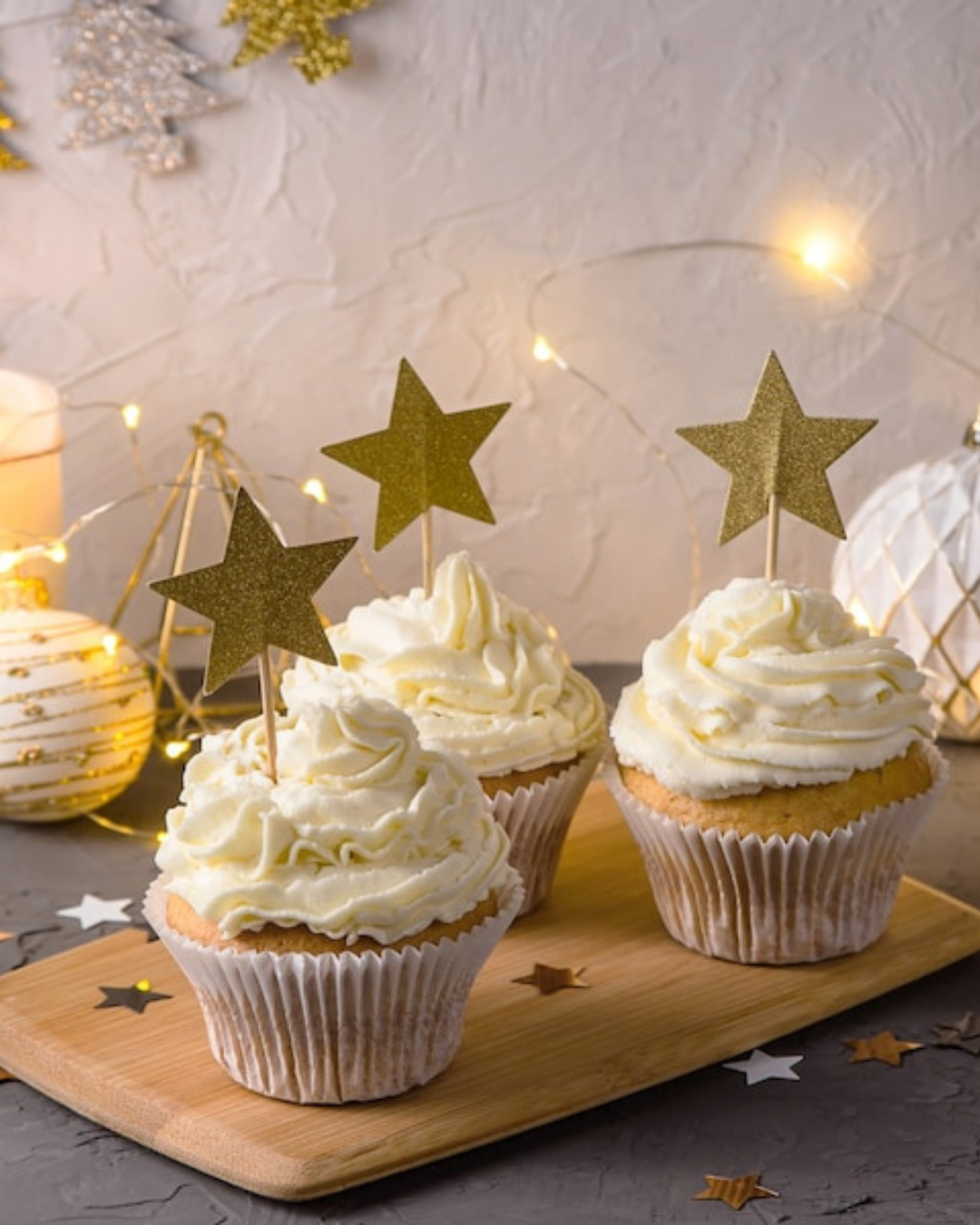 Confira 18 inspirações de cupcakes decorados para o natal