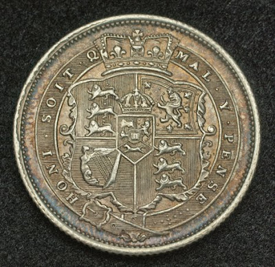 World Coins British shilling coin