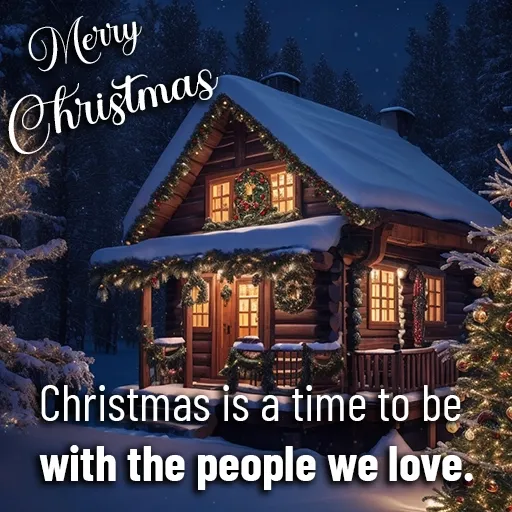 Christmas is a time to be with the people we love. Merry Christmas Family