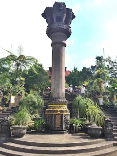 Patung Budha Tidur Vihara Dharma Giri di Pupuan, Tabanan