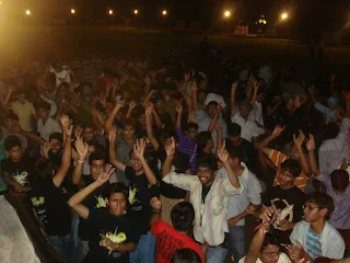 Shraybee aka GRIM Bhardwaj (crowd shots)
