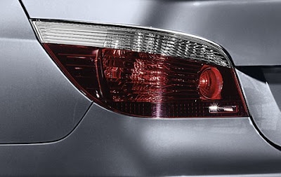 Dark line rear lights BMW 5 Saloon