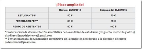 plazo ampliado padel apuntartse