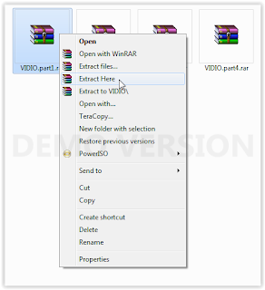 Cara Menggabungkan File Part RAR atau ZIP Menggunakan Winrar