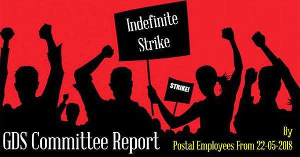 GDS Committee Indefinite Strike By Postal Employees