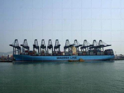 Largest container ship in the world - Maersk Line