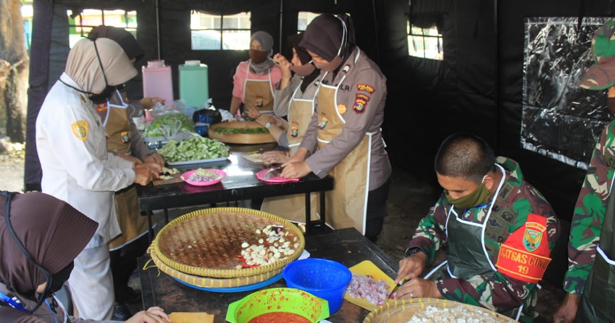  MAJALAH  SAUNG TERITORI Dapur  Umum Covid 19 Kota Metro 