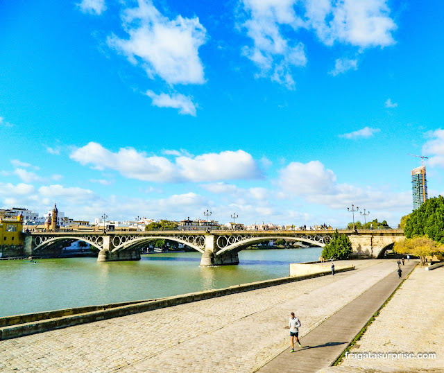 Ponte de Triana em Sevilha