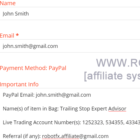 Make money advertising RobotFX products, trading affiliate strategy, MetaTrader referral Expert Advisor