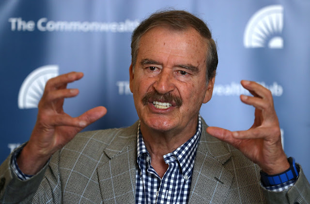 AMLO NO SIRVE, le entregó el 30% de México al crimen organizado reitera Vicente Fox