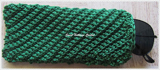 free crochet spectacle case pattern