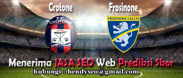 prediksi skor crotone vs frosinone