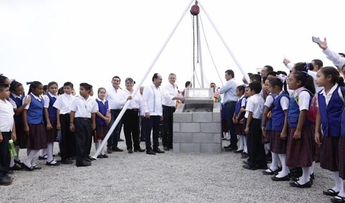 Estados/Alcalde de Tampico inaugura rueda de la fortuna gigante