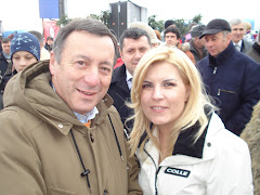 MARCO ZACCHERA(DEPUTAT, PRIMAR)-ELENA UDREA(MINISTRUL TURISMULUI)