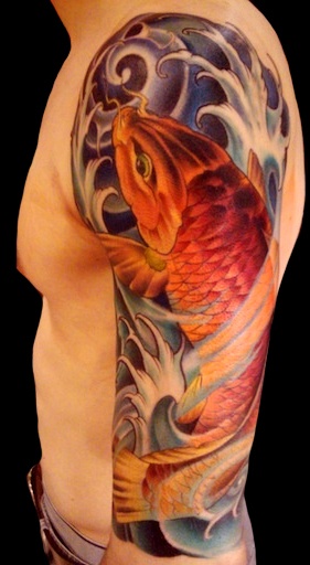 koi fish tattoo photos