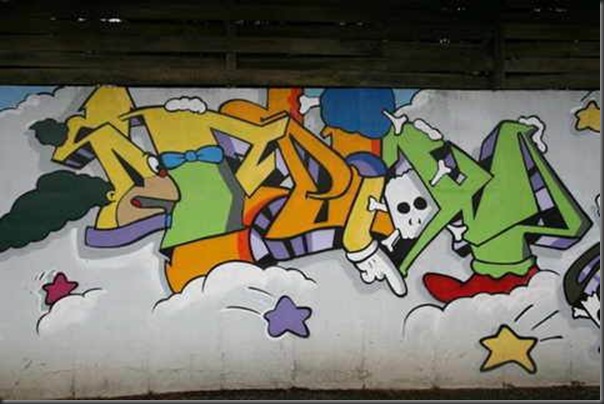 Simpsons Street Art (6)