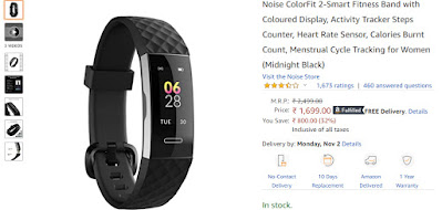 Noise ColorFit 2-Smart Fitness Band