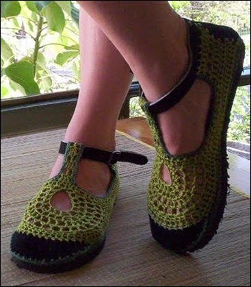 gehaakte schoenen