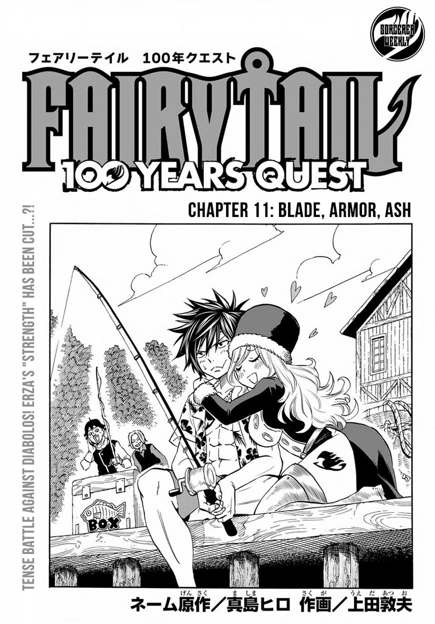 Otaku Nuts Fairy Tail 100 Years Quest Chapters 11 12 Review Blade Armour Ash Star And Thunder