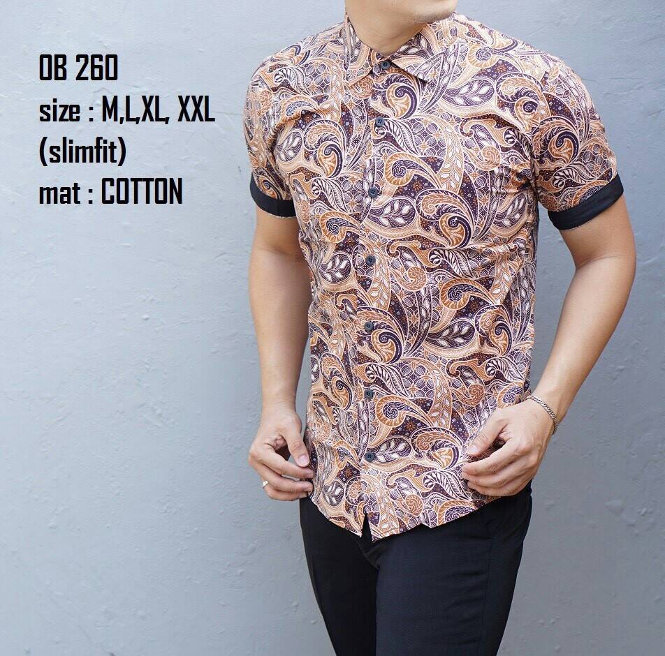  Baju Batik Pria Lengan Pendek Model Baju pria terbaru