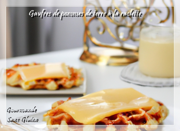 Gaufre pomme de terre et raclette