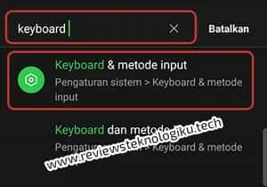pengaturan keyboard